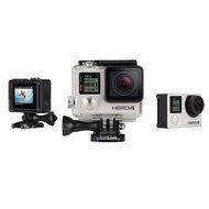GoPro Hero4 Hero 4 12MP Full HD 4K 15fps 1080p 60fps Built-In Wi-Fi Waterproof Wearable Camera Silver Adventure... N26