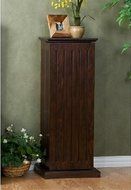 This tall media cabinet with doors and shelves is great for DVD Storage and serves as Office Furniture as well... N4