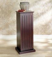 This tall media cabinet with doors and shelves is great for DVD Storage and serves as Office Furniture as well... N5