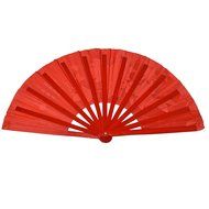 Chinese Kung Fu Tai Chi Fan Arts Dance/Practice Performance Bamboo Folding Fan (Dragon And Phoenix blue background) N25