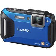Panasonic Lumix DMC-TS5 Digital Camera (Blue) 32GB Package