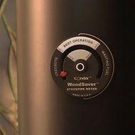 WoodSaver Stove Pipe Thermometer Model 3-16