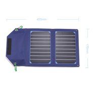 Solar Charger , 10Watts Outdoor Battery Foldable Pack with 8000mAh External Power Bank W/LED Torch for iPhone... N2