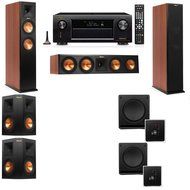 Klipsch RP-260F Tower Speakers CH-SW-112-5.2-Denon AVR-X3200W