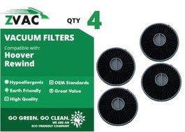 2 Hoover Elite Rewind Bagless Upright Exhaust Filter Assembly 59157014 Fits U5509-900, U5511-900, U5507-900, U5512... N4