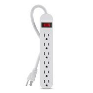 Belkin 6-Outlet Power Strip with 5-Foot Right-Angled Power Plug (F9P609-05R-DP) N3
