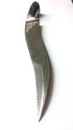 Hand made, Cretan , Damascus Knife, With Silver Carved, 180 Layers N9