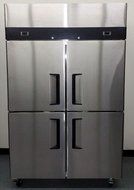 4 Door Refrigerator Freezer Combo Commercial Stainless Steel YBL9342
