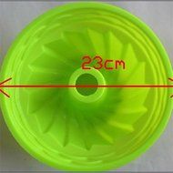 FLY Large Spiral Shape Cake Pan Bread Chocolate Bakeware Silicone Mold N2
