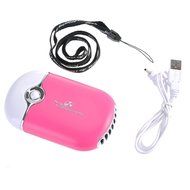 Air Conditioner Fan USB Rechargeable Handheld Portable (black) N11