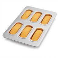 Fat Daddio&#039;s Oblong Shape Snack Pan - 6 Cavities