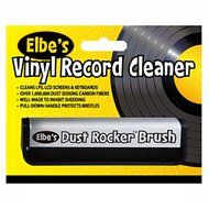 Elbe&rsquo;s LP Carbon Fiber Vinyl Record Cleaner Anti-Static Reusable Brush- Easy to Use- For New or Rare Album Collections... N2