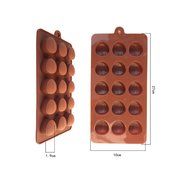 Nut Shaped Fondant Cake Chocolate Pan Candy Soap Silicone Mold Baking Pan Cake Decoration