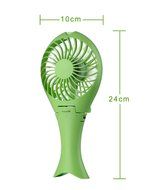 Niceshop Handfan Rechargeable Fans Portable Battery Fan USB Mini Foldable Personal Cooling with Umbrella Hanging... N13