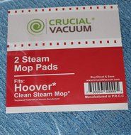 4 Hoover Steam Mop Pads Designed To Fit WH20200 Steam Mop, WH20300 Canister Steam Cleaner; Compare To part # WH01000... N4