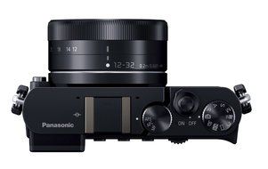Panasonic LUMIX DMC-GM5 DSLM Mirrorless Camera with Eye Viewfinder, 12-32mm Lens Kit (Black) - International Version... N5