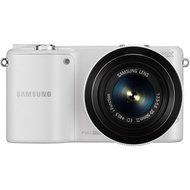 Samsung NX2000 Mirrorless Digital Camera with 20-50mm f/3.5-5.6 Lens (White)