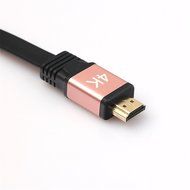 Longess High-Speed HDMI Cable (5.9 Feet, Golden) N10