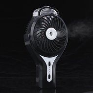 Handheld Misting Fan Portable Mini Battery Fan Personal Rechargeable Mist Humidifier for Beauty, Home 3 Speeds... N12