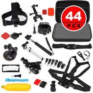 Boblov 44-in-1 Spare Acces Sets Pack Case Head Chest Monopod Bike Surf MountMount Tripod Monopod For GoPro Hero... N5