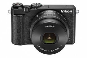 Nikon mirrorless single-lens Nikon1 J5 double lens kit black J5WLKBK [International Version, No Warranty] N7