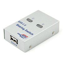 USB 2.0 2-Port Sharing Auto-Switch Printer Scanner Splitter