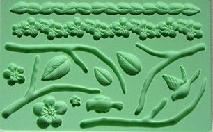 HSE Fondant tool flower shape baking mold silicone embossing die sugar Arts flower