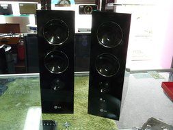 LG J10D-SF Home Theater System Compact Front Surround Sound Speakers (Speakers Only) 150watts