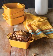 Now Designs Mini-Loaf Pans, Aegean Blue, Set of 4 N6