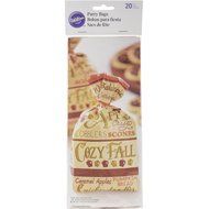 Wilton 1912-0453 Cozy Fall Standard Party Bag, Assorted