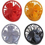 Clip-on Solar Sun Power Energy Panel Cooling Cell Fan Outdoor Camping N3