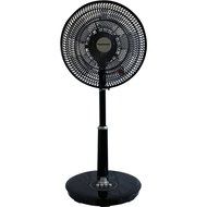 Keystone KSTFA12AAG Table to Floor Air Accelerator Pedestal Fan, 12-Inch, Black