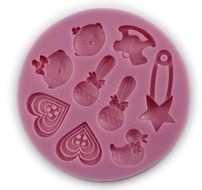 SHINA Baby Shower Fondant Mold Silicone Sugar Craft Mold Flower Cake Decorating DIY N2