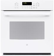 GE PK7000DFWW Profile 27" White Electric Single Wall Oven - Convection