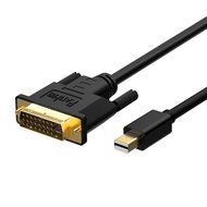 Mini DP to DVI, Rankie 6FT Gold Plated Mini DisplayPort (Thunderbolt Port Compatible) to DVI Cable - R1103 N6