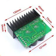 RioRand Mini HI-FI Home Audio/Stereo Amplifier Board 2 Channel 130W+130W with Heat Sink