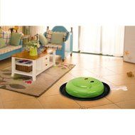 Floor Mopping Robot Pet Hair Robotic Cleaner with Replacement Cleaning Mop Cloth (Blue) N17