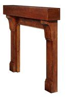Pearl Mantels 196-48 Cumberland Fireplace Mantel, Unfinished with 48-inch Interior Opening N4
