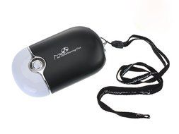 Air Conditioner Fan USB Rechargeable Handheld Portable (black) N12