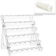 Modern Clear Acrylic 36 Nespresso Capsule Rack / Counter Top Coffee Pod Holder Display Stand - MyGift&reg;