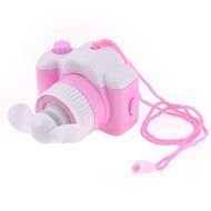 Battery Powered Camera Design 2 Soft Blade Mini Pocket Fan White Pink