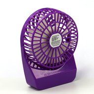 Innobay&reg; Mini Handy Portable Rechargeable Fan Operated by Built-in Lithium Battery, 7 blades, 4 Speeds of Air... N61