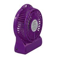 Innobay&reg; Mini Handy Portable Rechargeable Fan Operated by Built-in Lithium Battery, 7 blades, 4 Speeds of Air... N66