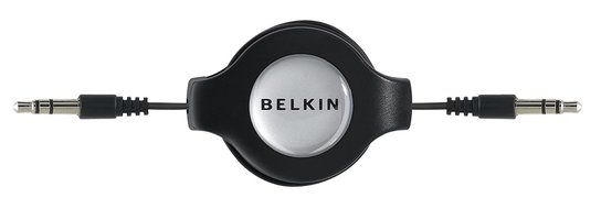 Belkin Retractable Auxiliary Cable for iPod and iPhone