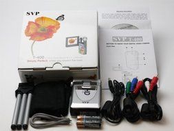SVP T400-Silver 1280x720p True HD Camcorder with 2.4 LCD (SVP 16GB SDHC Memory Card Included)" N7