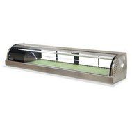 Hoshizaki HNC-210BA-L-S 83&quot; Countertop Refrigerated Display Case with 3.07 cu. ft. Capacity NSF Approved Thermometer...