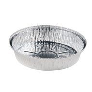 SafePro Aluminum Foil Pan, 9-Inch (Case of 100), Foil Bakeware, Round Foil Baking Pans