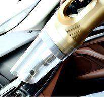 Iuhan Fashion Compact Car Vacuum Cleaner Super Cyclone Powerful Easy Use Versatile 12V 120W (applicable only for... N8