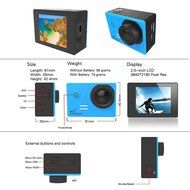 Original SJCAM LCD Sport Action Camera SJ5000X Sony IMX078 4K 24fps Wifi Elite N6