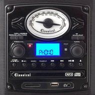 Pyle Home PTCDS7UIW Retro Vintage Turntable with CD/MP3/Casette/Radio/USB/SD, Aux-In and Vinyl-to-MP3 Encoding... N10